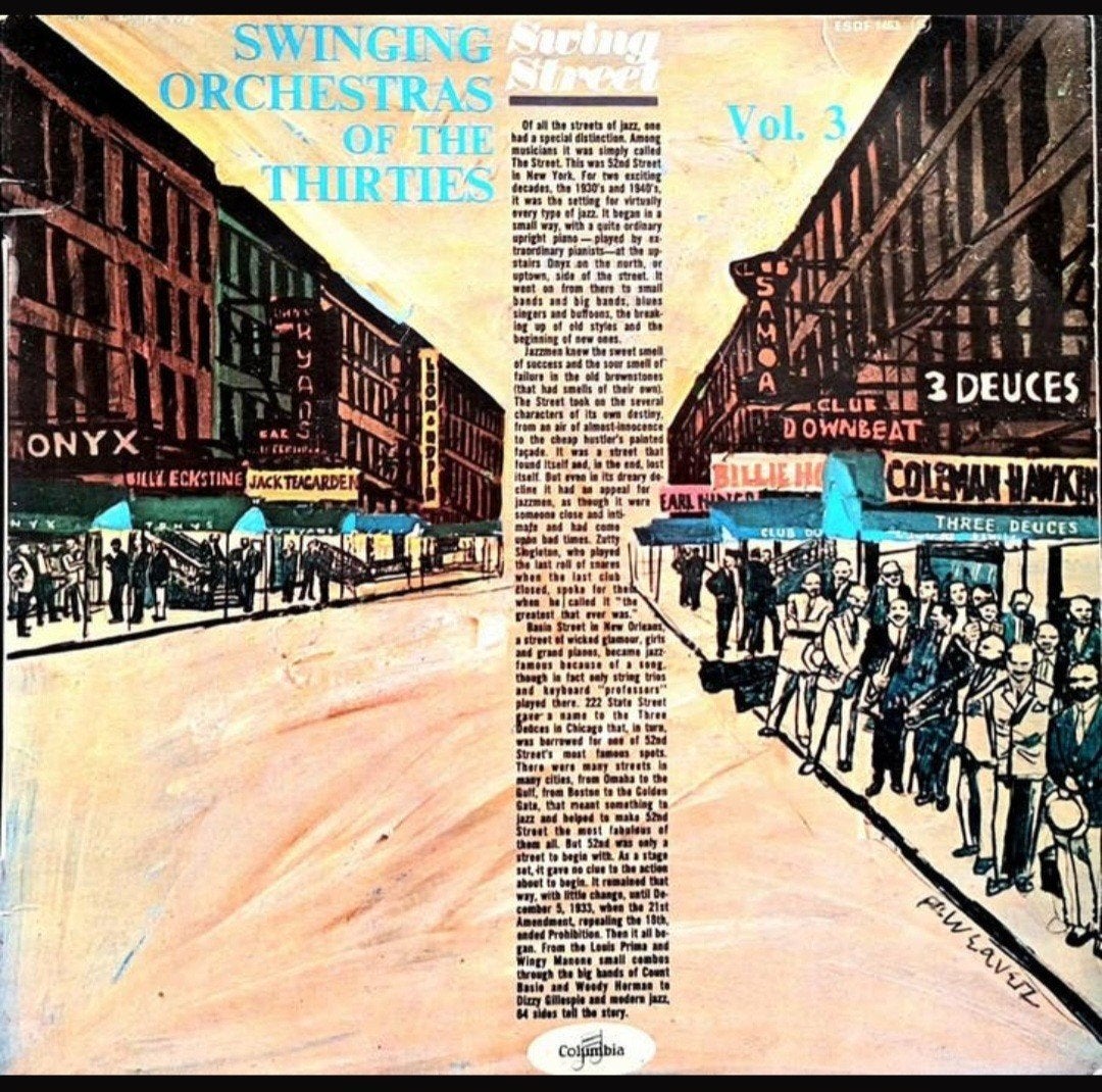 7"-EP/SINGLE  SWING STREET-Swinging Orchestras Of The 30's, Ophalen of Verzenden, Gebruikt