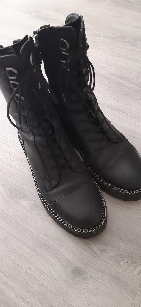 Boots 39 merk sam elderman, Ophalen, Zo goed als nieuw, Zwart