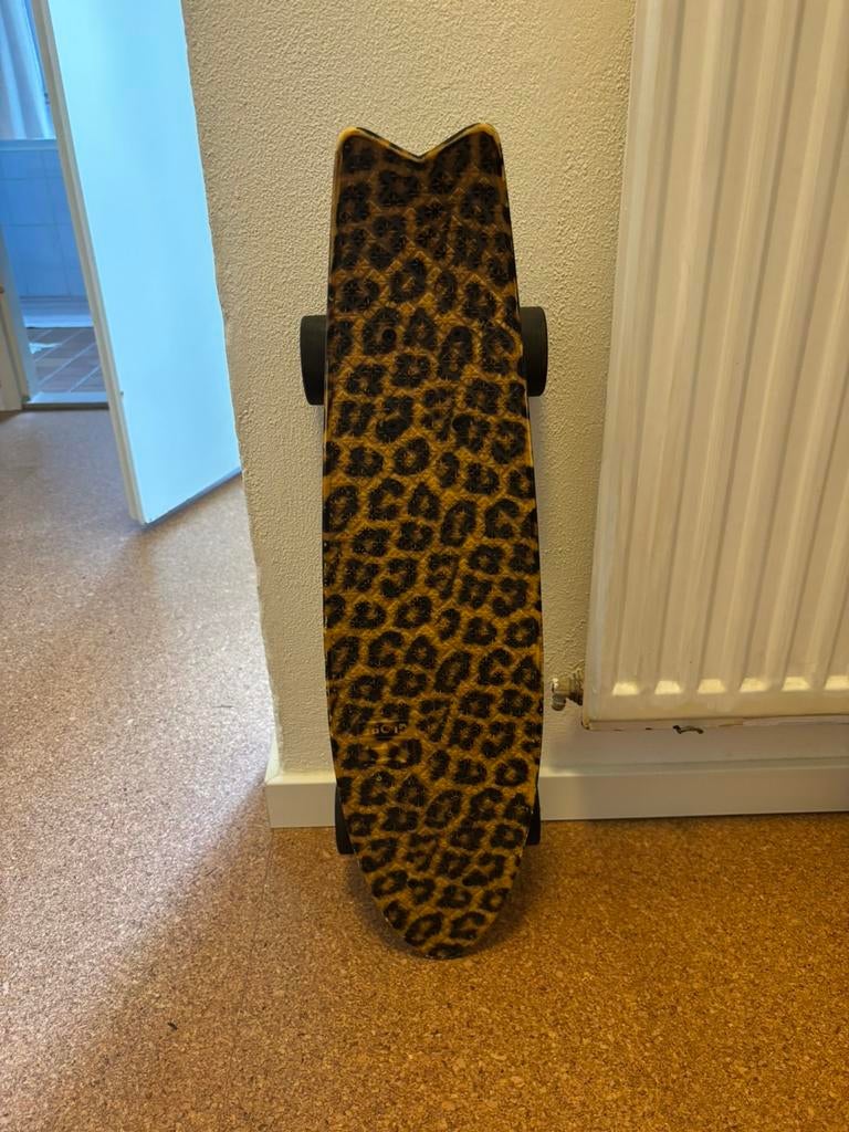 Klein Skatebord globe coole luipaardprint, Ophalen, Zo goed als nieuw