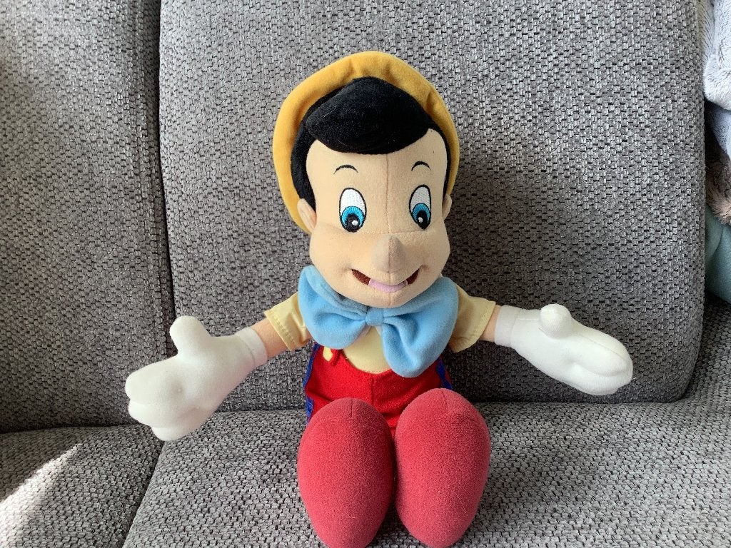 Pinokkio knuffel 34 cm  Disney  10 euro, Ophalen of Verzenden, Zo goed als nieuw, Overige typen