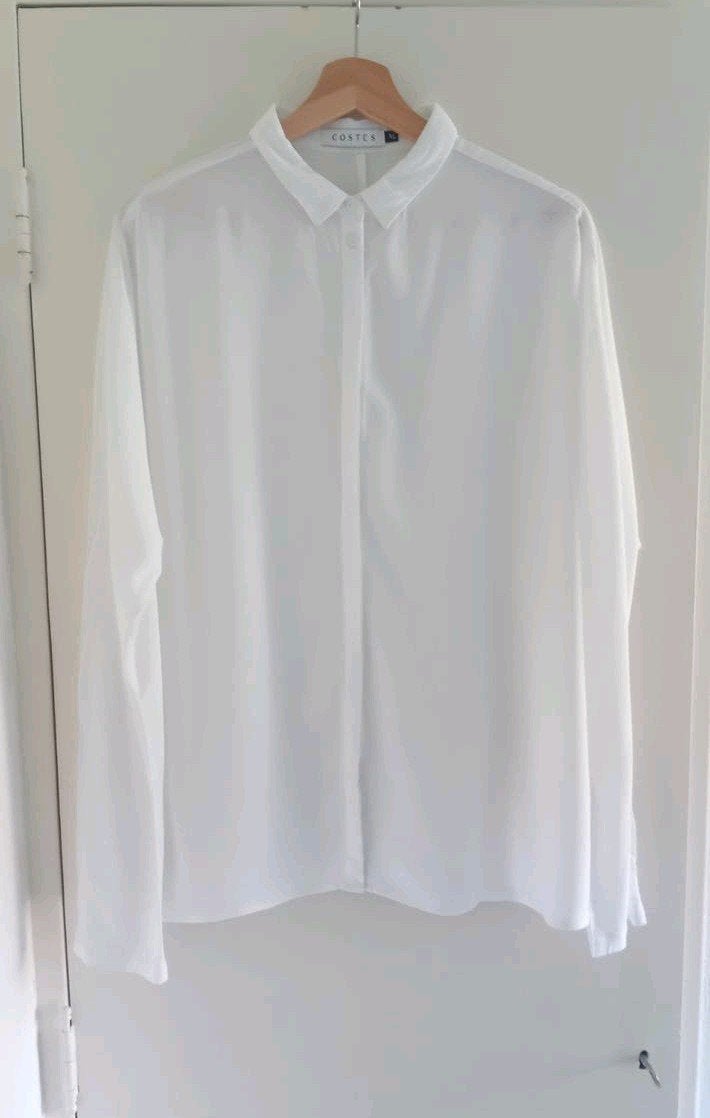 Costes blouse wit XL/42, Kleding | Dames, Wit, Maat 42/44 (L), Ophalen of Verzenden, Zo goed als nieuw
