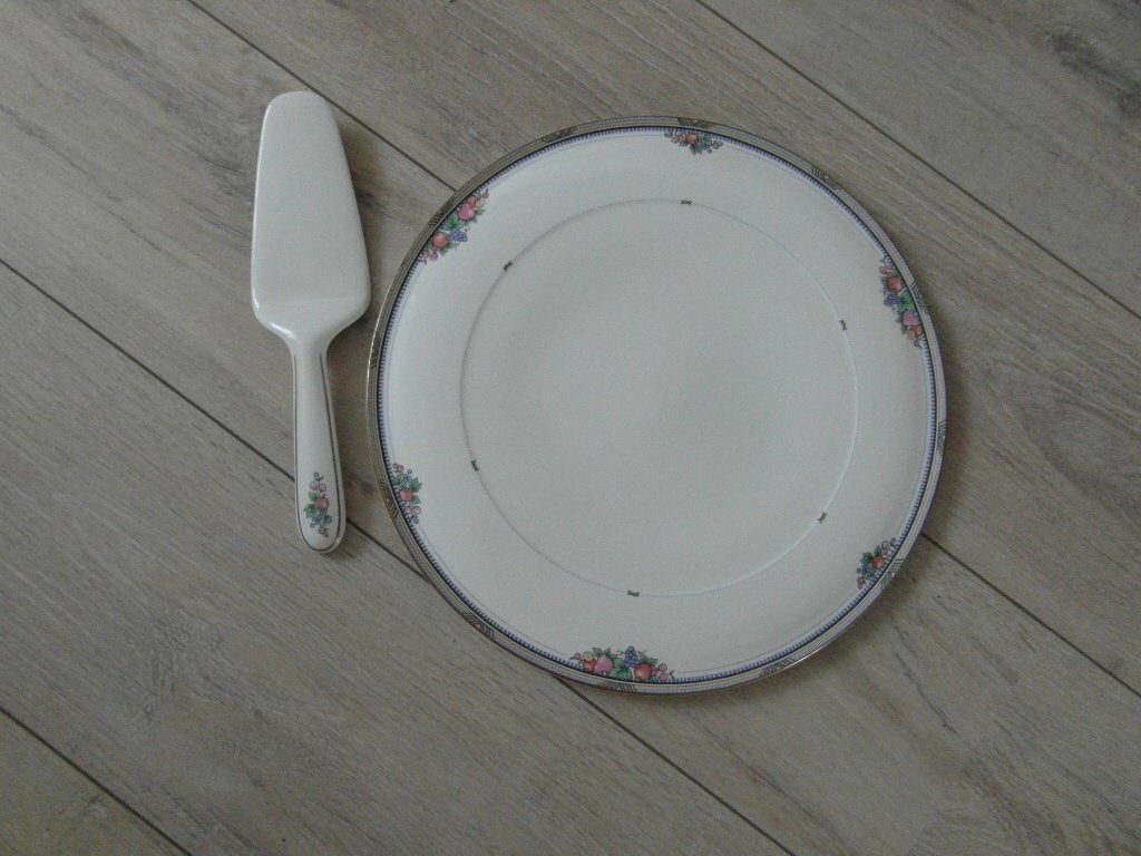 Chique Royal Bone China Gebakset 'Fruit Basket', Ophalen of Verzenden