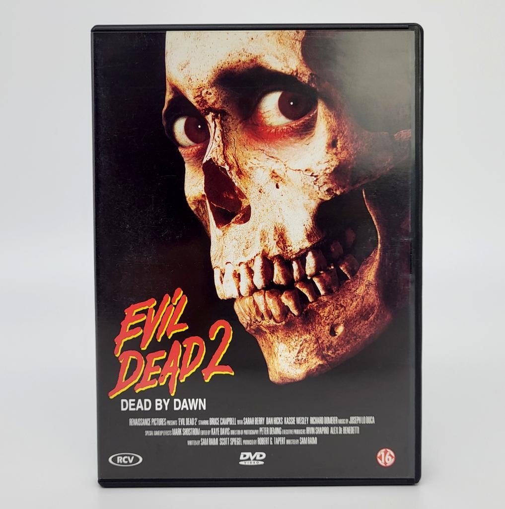 Evil Dead 2 - DVD - Sam Raimi, Cd's en Dvd's, Dvd's | Horror, Vanaf 16 jaar, Ophalen of Verzenden, Zo goed als nieuw, Monsters