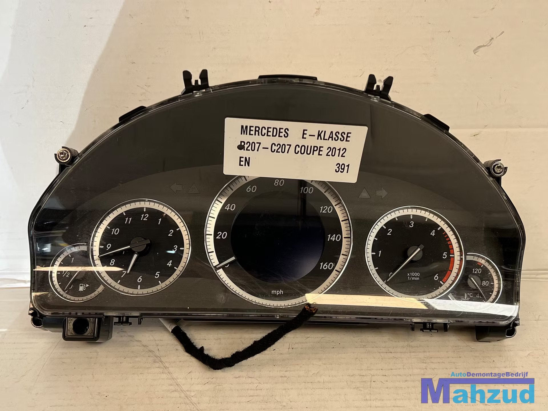 MERCEDES E klasse C207 UK km teller 2009-2016 A2129003513, Gebruikt, Mercedes-Benz AG, Mercedes-Benz, Ophalen of Verzenden
