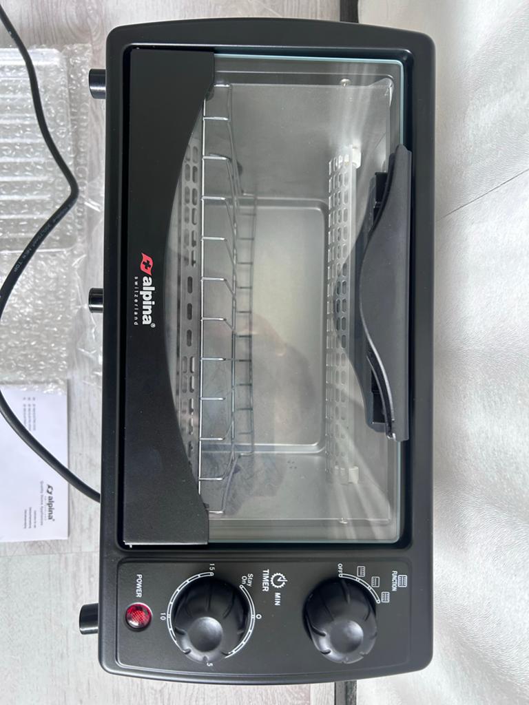 Alpine SF-7603 Elektrische Oven - Compact en Veelzijdig, Minder dan 45 cm, Overige merken, Ophalen of Verzenden, Zo goed als nieuw
