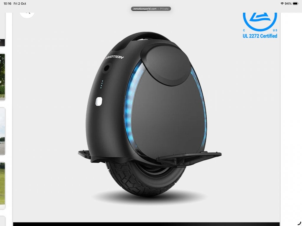 Uni Wheel InMotion, Fietsen en Brommers, Ophalen, Zo goed als nieuw, Overige typen, InMotion