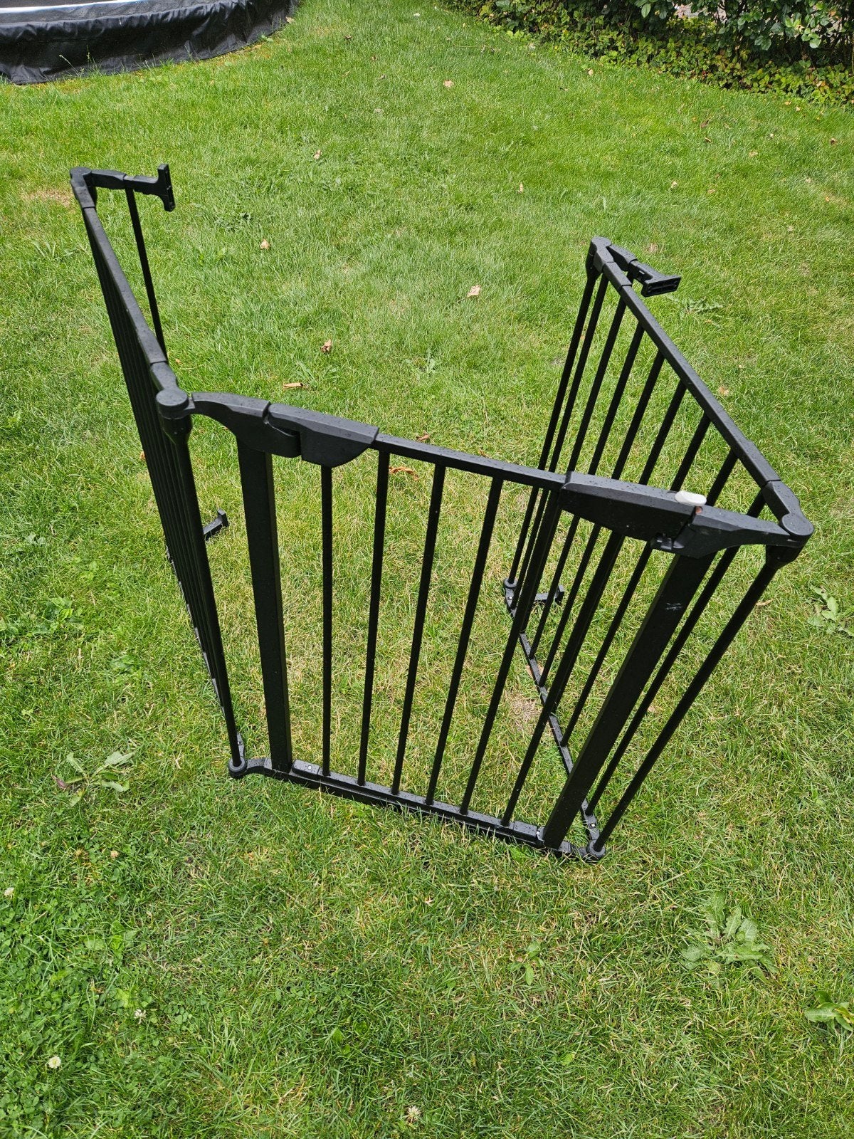 Zwart traphekje voor open trap - Muur- en vloerbevestiging, Kinderen en Baby's, Traphekjes, Ophalen