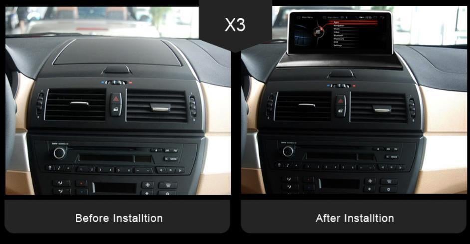 apple carplay navigatie bmw x3 carkit android 15 Dynavin usb