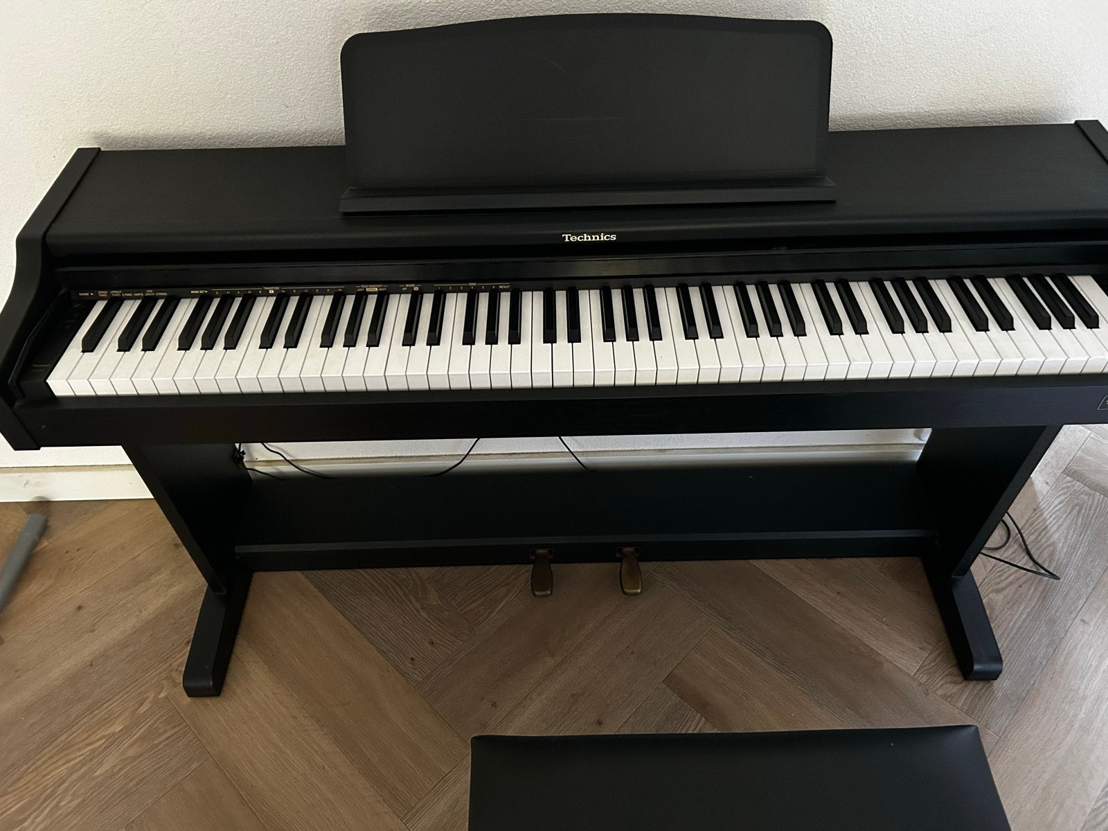Technics SX-PC25 Digitale Piano Zwart - Perfecte Staat, Ophalen, Gebruikt, Zwart, Digitaal