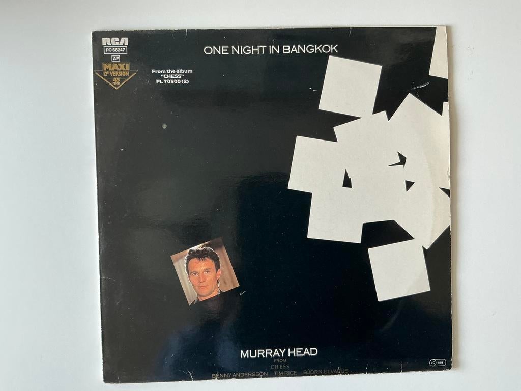 Murray Head – One Night In Bangkok 12” synth pop, Ophalen of Verzenden, Gebruikt, 12 inch