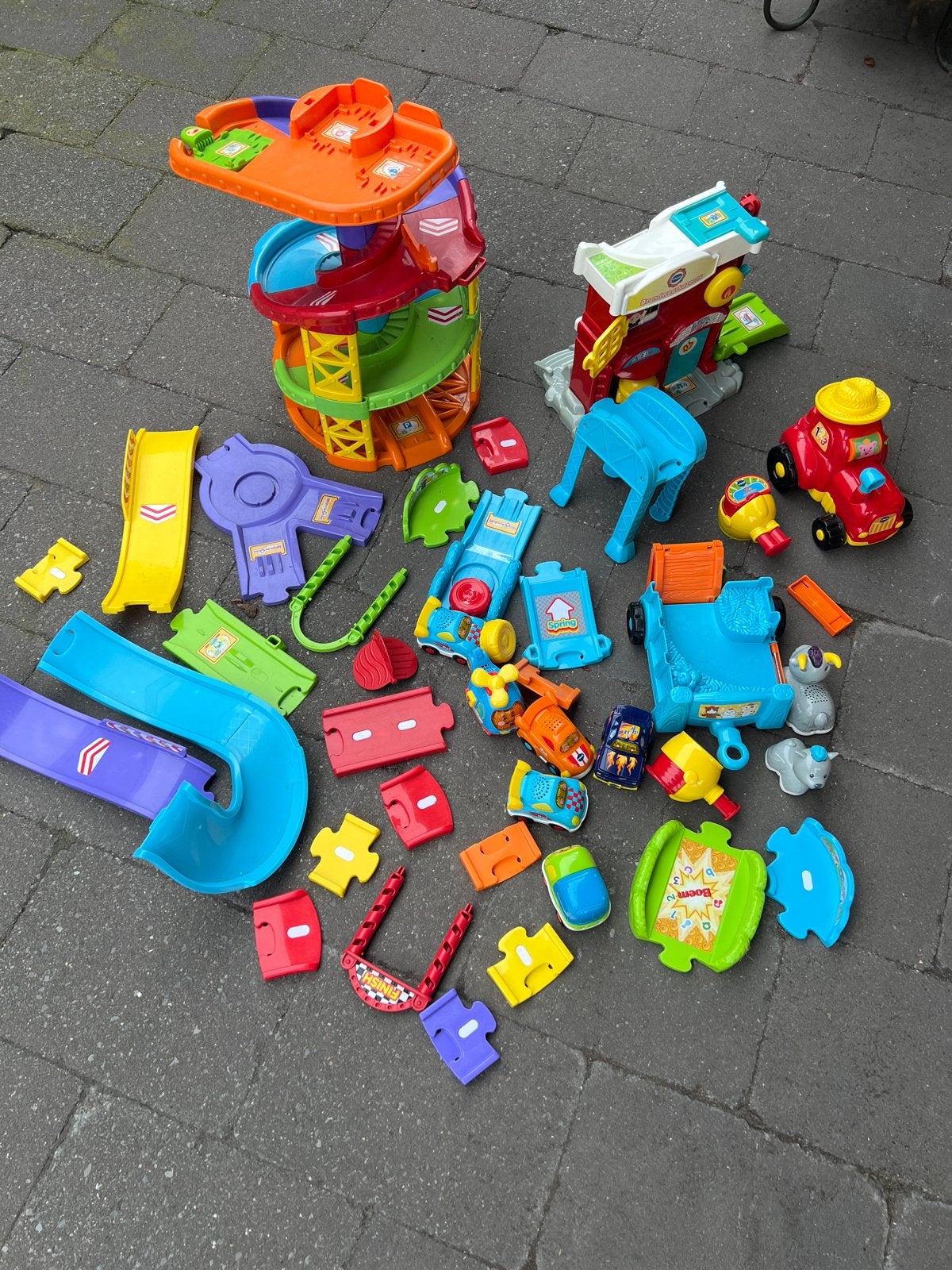 VTech Toet Toet Auto's set, Ophalen, Gebruikt, 6 maanden tot 2 jaar