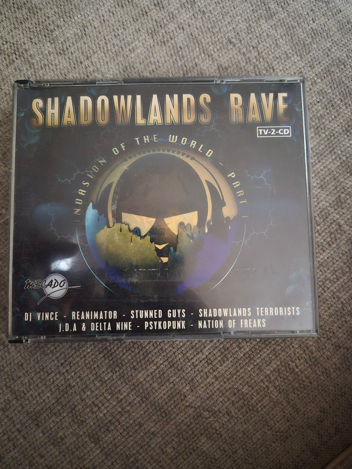 Shadowlands Rave - Invasion of the World Part 1 (2xCD), Hardcore, Inclusief doosje, Ophalen of Verzenden, Zo goed als nieuw