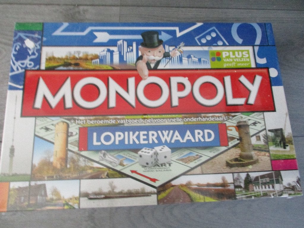 bordspel nieuw Monopoly Lopikerwaard Monopolie seal, Vijf spelers of meer, Ophalen of Verzenden, Nieuw, Monopoly