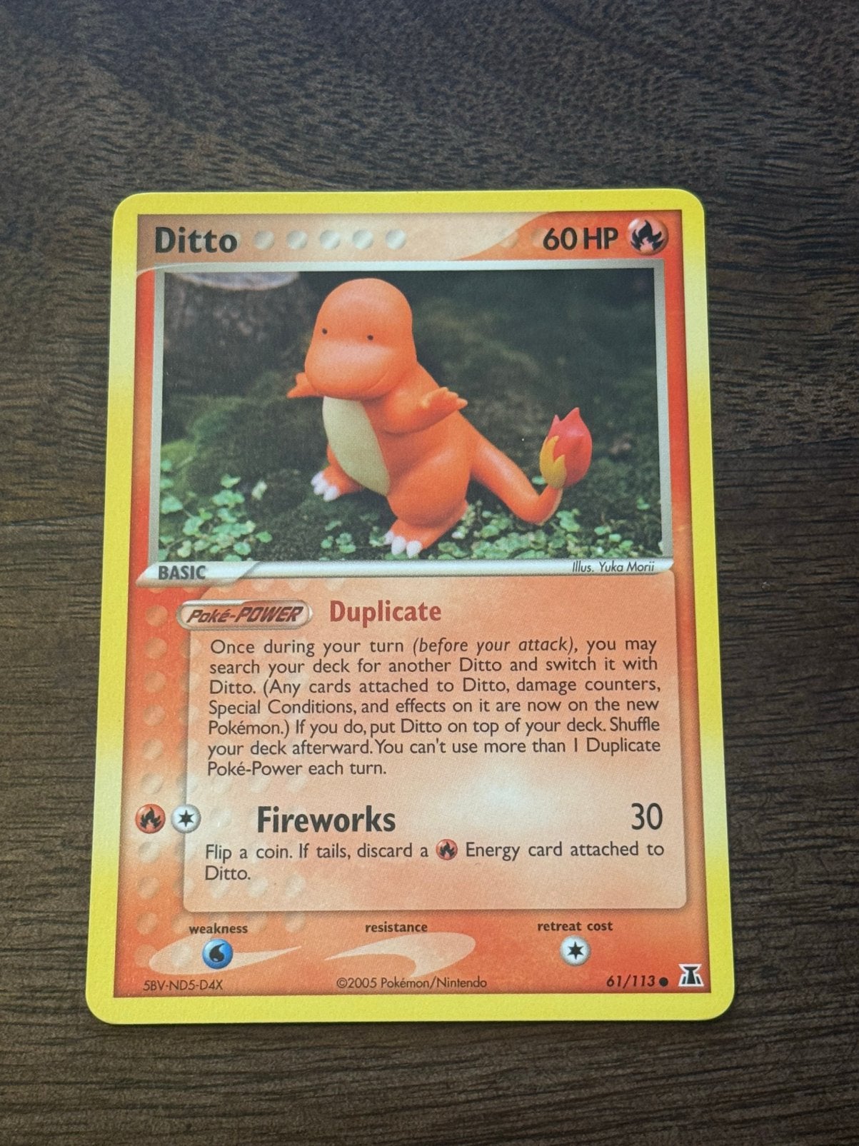 Ditto 61/113 EX Delta Species, Ophalen of Verzenden, Zo goed als nieuw