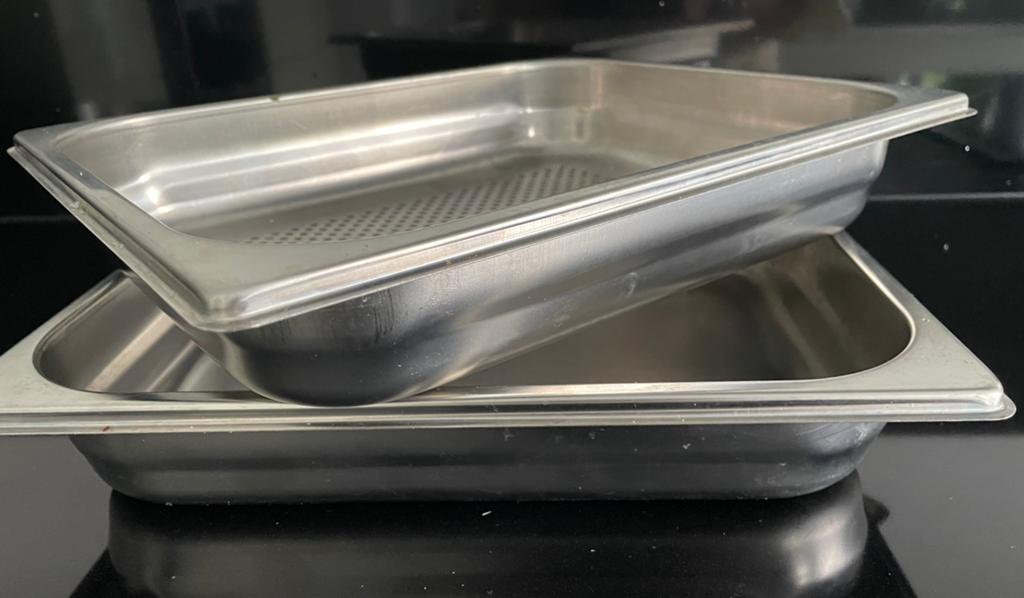 2-delige stoomschalenset voor stoomoven, Ophalen of Verzenden