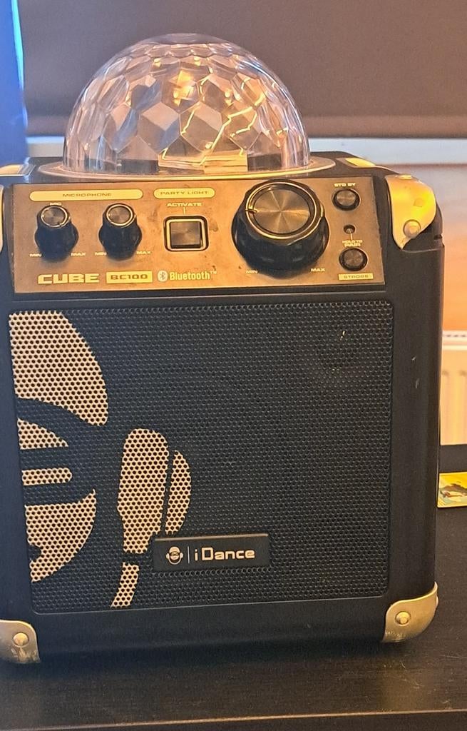 I-Dance bluetooth speaker/karaoke, Ophalen of Verzenden