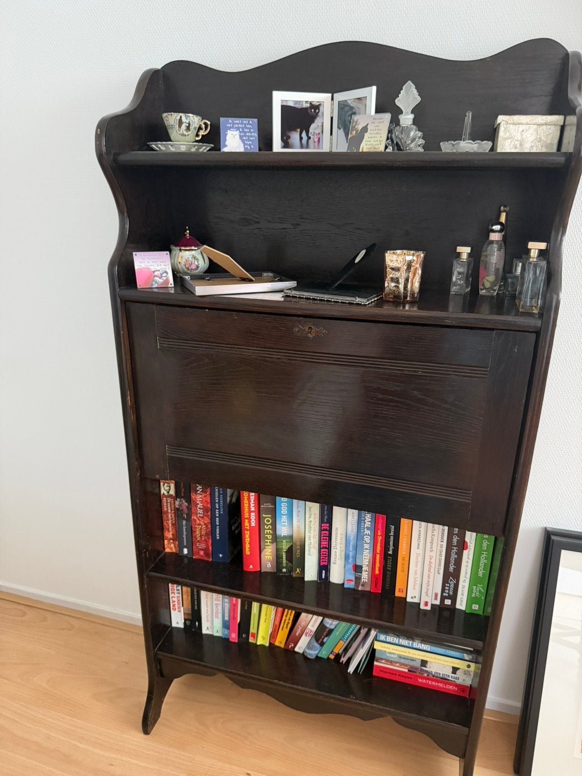 Secretaire boekenkast, Ophalen, Zo goed als nieuw