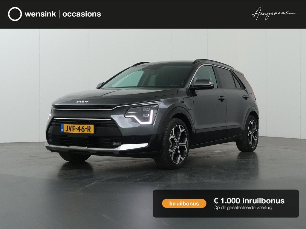 Kia Niro 1.6 GDi PHEV DynamicPlusLine Edition | 18” lichtm, Auto's, Kia, Gebruikt, Plug-in hybride, Bedrijf, 171 pk