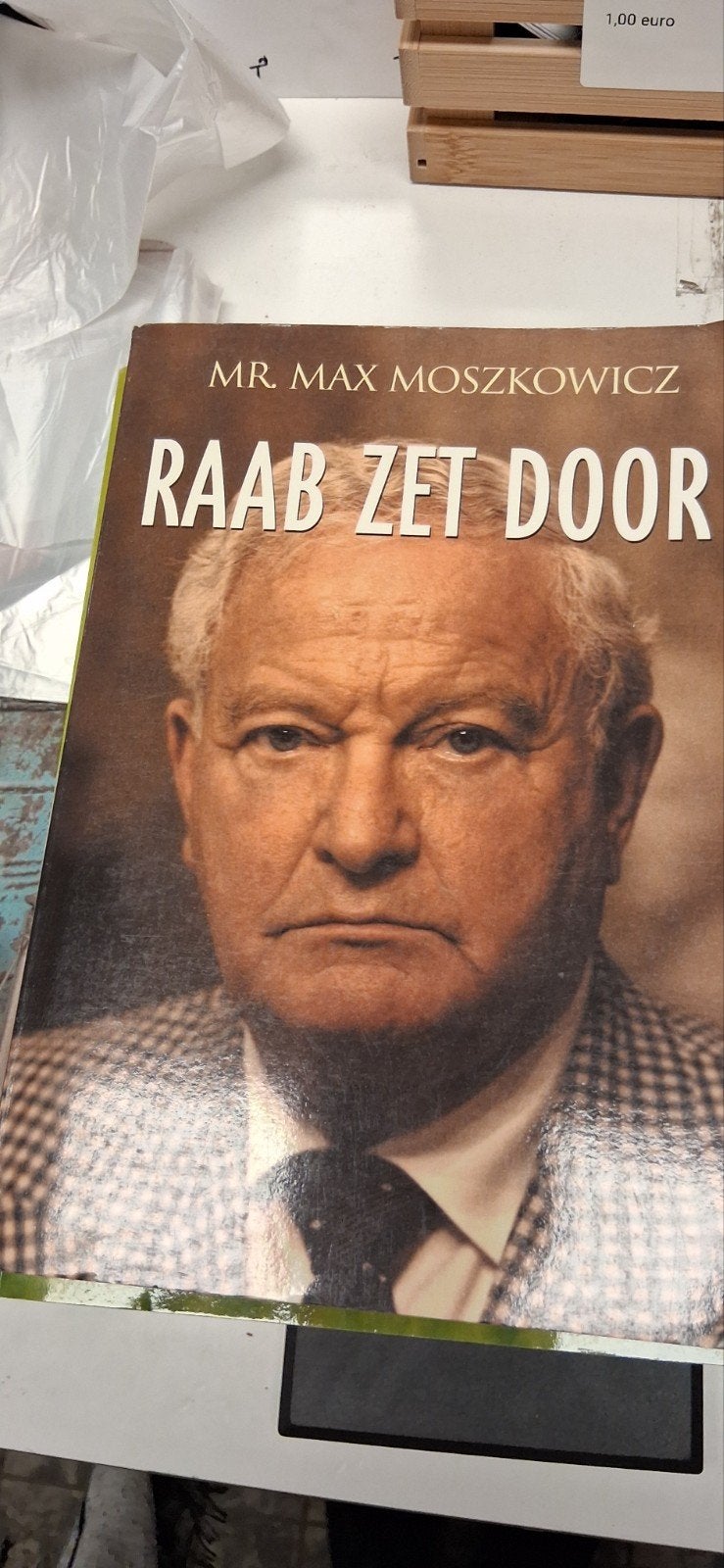 Mr. Max Moszkowicz - Raab Zet Door, Boeken, Gelezen, Overige, Ophalen of Verzenden, Mr. Max Moszkowicz
