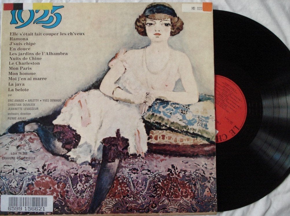 Chansons 1925, Ophalen of Verzenden, Gebruikt, 12 inch, EP