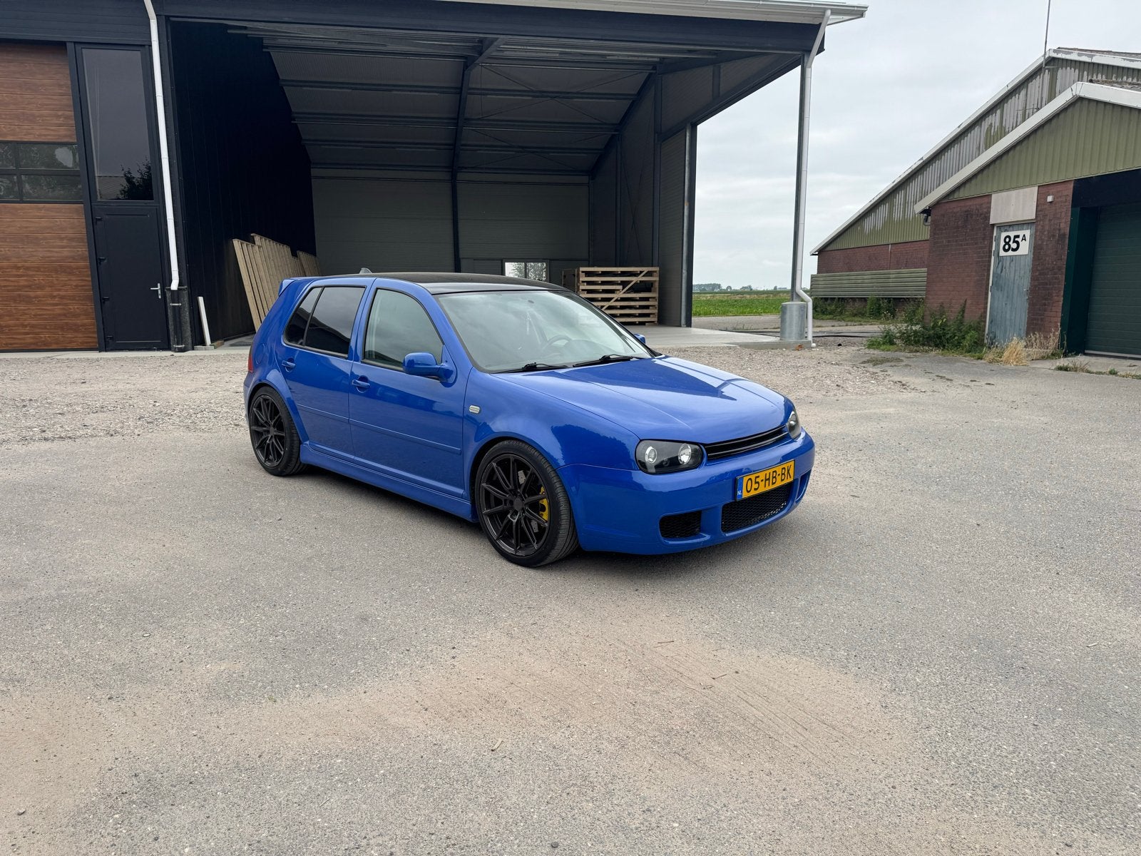 Volkswagen Golf 1.8 20V 110KW 2001 Blauw, 4 cilinders, Blauw, Origineel Nederlands, Handgeschakeld