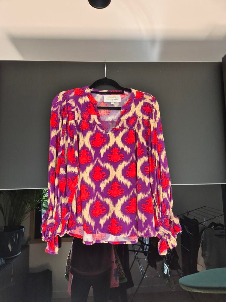 Mooie blouse Lonneke Nooteboom. By Shoeby, Ophalen of Verzenden, Zo goed als nieuw, Maat 46/48 (XL) of groter