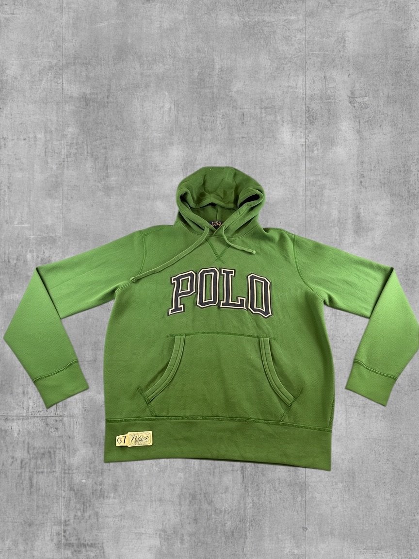 Polo Ralph Lauren trui groen print heren maat S katoen, 24 Route de la Galaise, 1228 Plan-les-Ouates, Zwitserland, Verzenden, Zo goed als nieuw