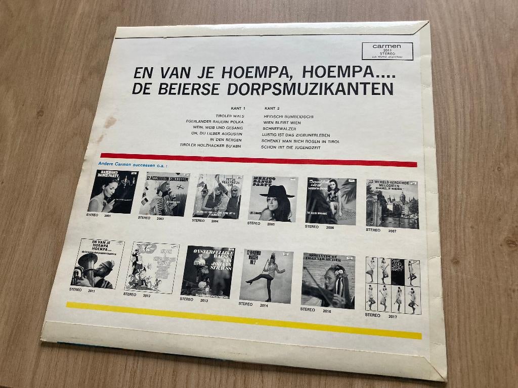 LP De Beierse Dorpsmuzikanten, Ophalen of Verzenden, Gebruikt, Overige formaten, Europees