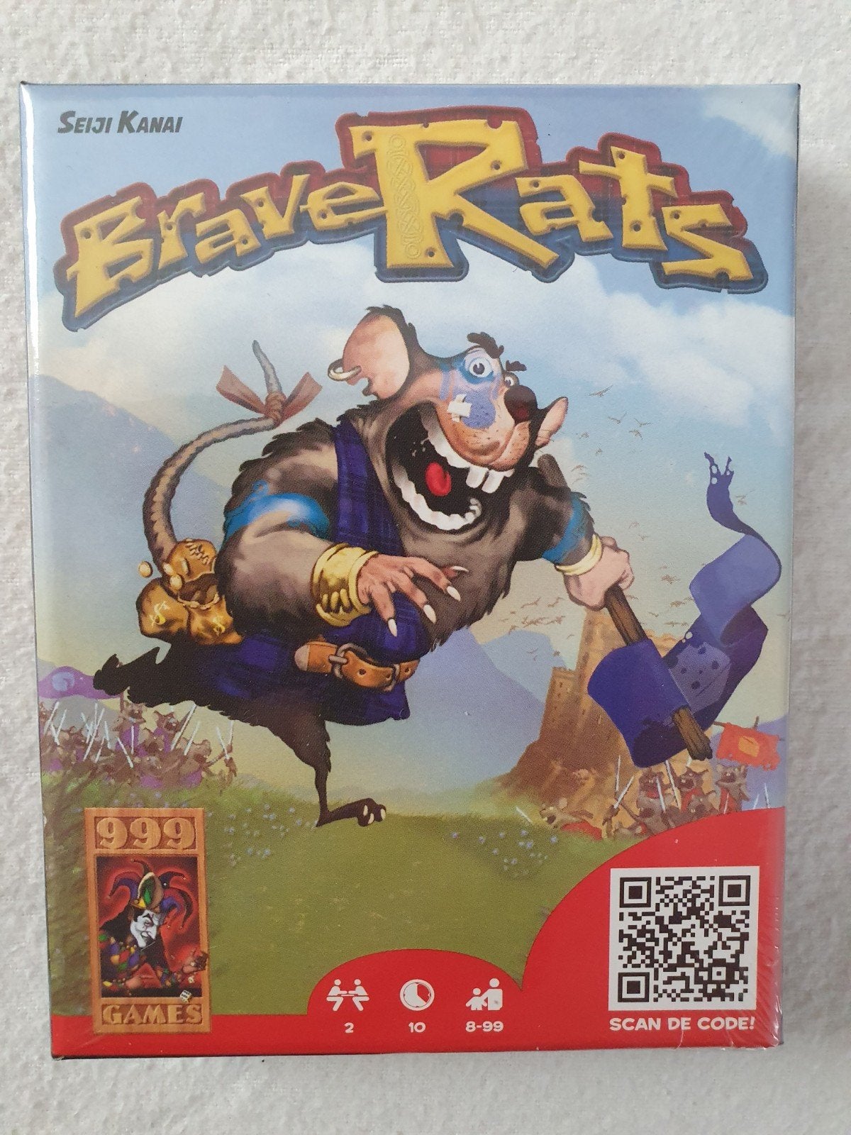 Spel: Brave Ratten, Hobby en Vrije tijd, Gezelschapsspellen | Kaartspellen, Een of twee spelers, Ophalen of Verzenden, Nieuw, 999 Games