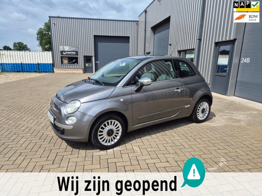 Fiat 500 1.2 Lounge TOP OCCASION TIJDELIJKE ACTIE MEENEEMPRI, Auto's, Euro 5, Stof, Gebruikt, 4 cilinders