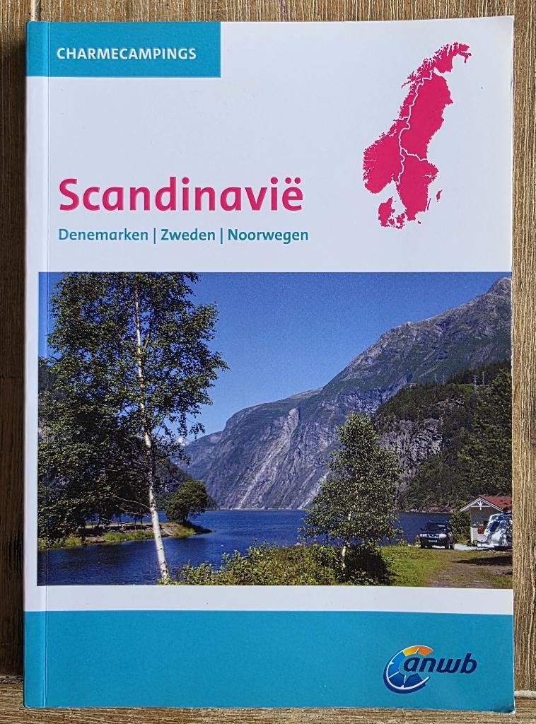 Charmecampings Scandinavie Denemarken - Zweden - Noorwegen, ANWB, Europa, Ophalen of Verzenden, Zo goed als nieuw