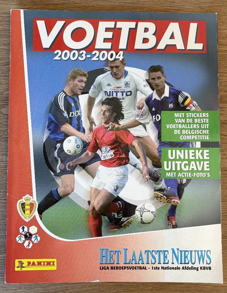 Sticker Album - Panini - Voetbal 2003-2004 (2003), Verzamelen, Ophalen of Verzenden, Zo goed als nieuw, Sport