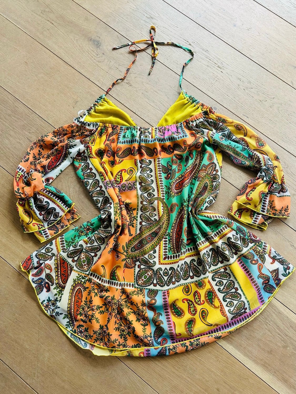 DENNY ROSE kort jurkje Ibizastyle mt 42, Italie, -, Verzenden, Nieuw