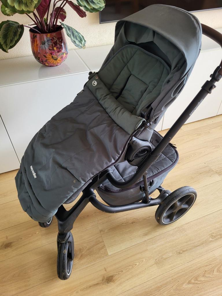Easywalker Jimmey pine green, Ophalen, Gebruikt, Voetenzak