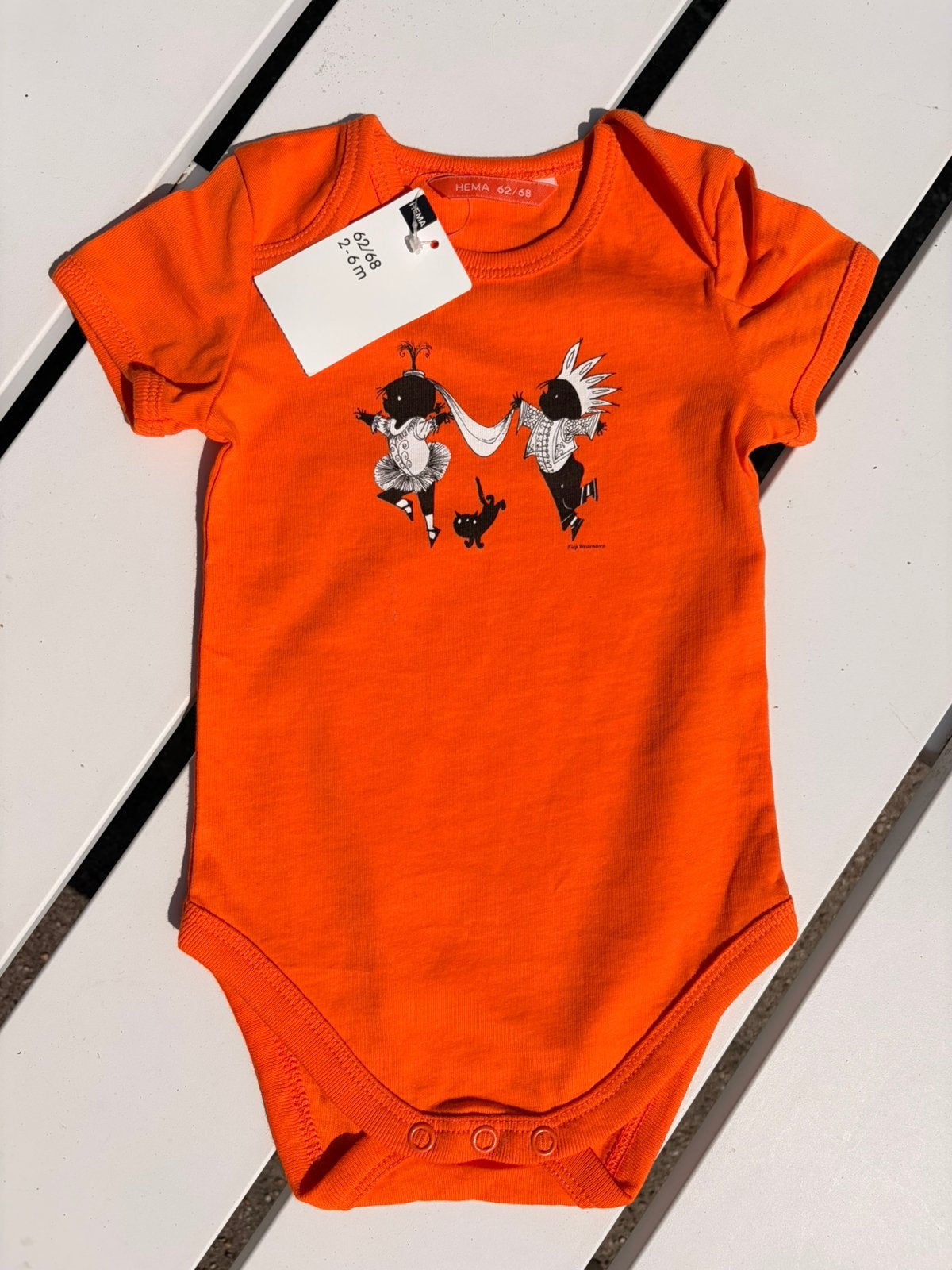 Gratis nieuwe romper maat 62-68, Ophalen, Zo goed als nieuw, Jongetje of Meisje, Nacht- of Onderkleding
