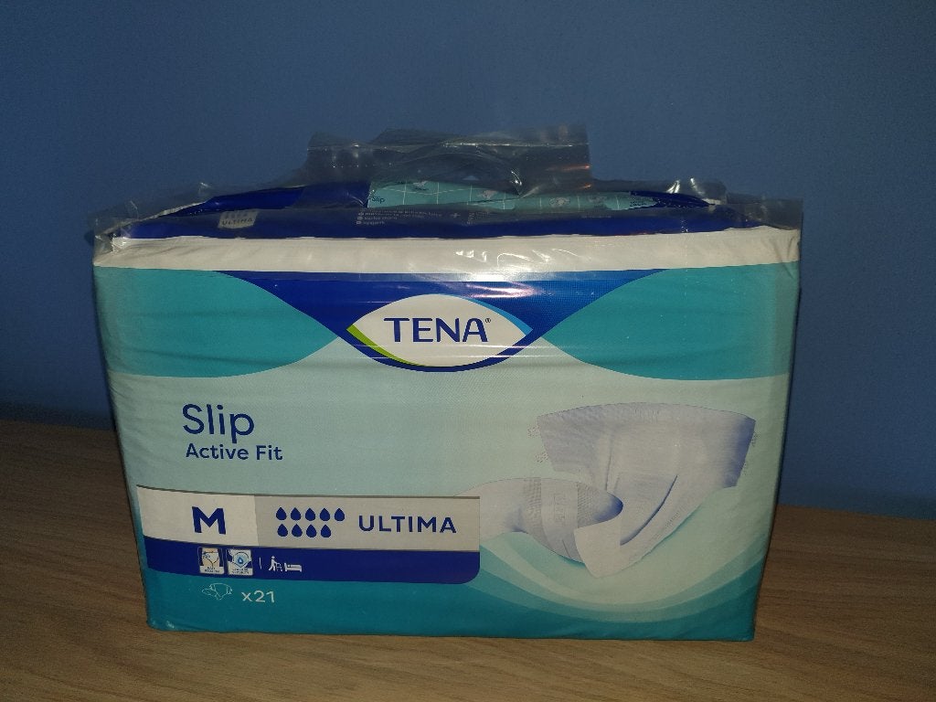 12 pakken Tena Slip Ultima Medium Active Fit (Plastic), Ophalen, Nieuw