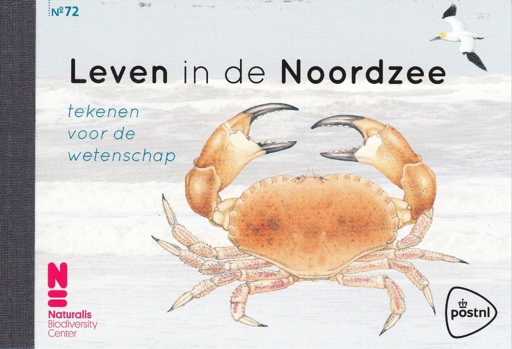 Nederland- 2017- Prestigeboekje 72- Leven in de Noordzee, Verzenden, Na 1940, Postfris