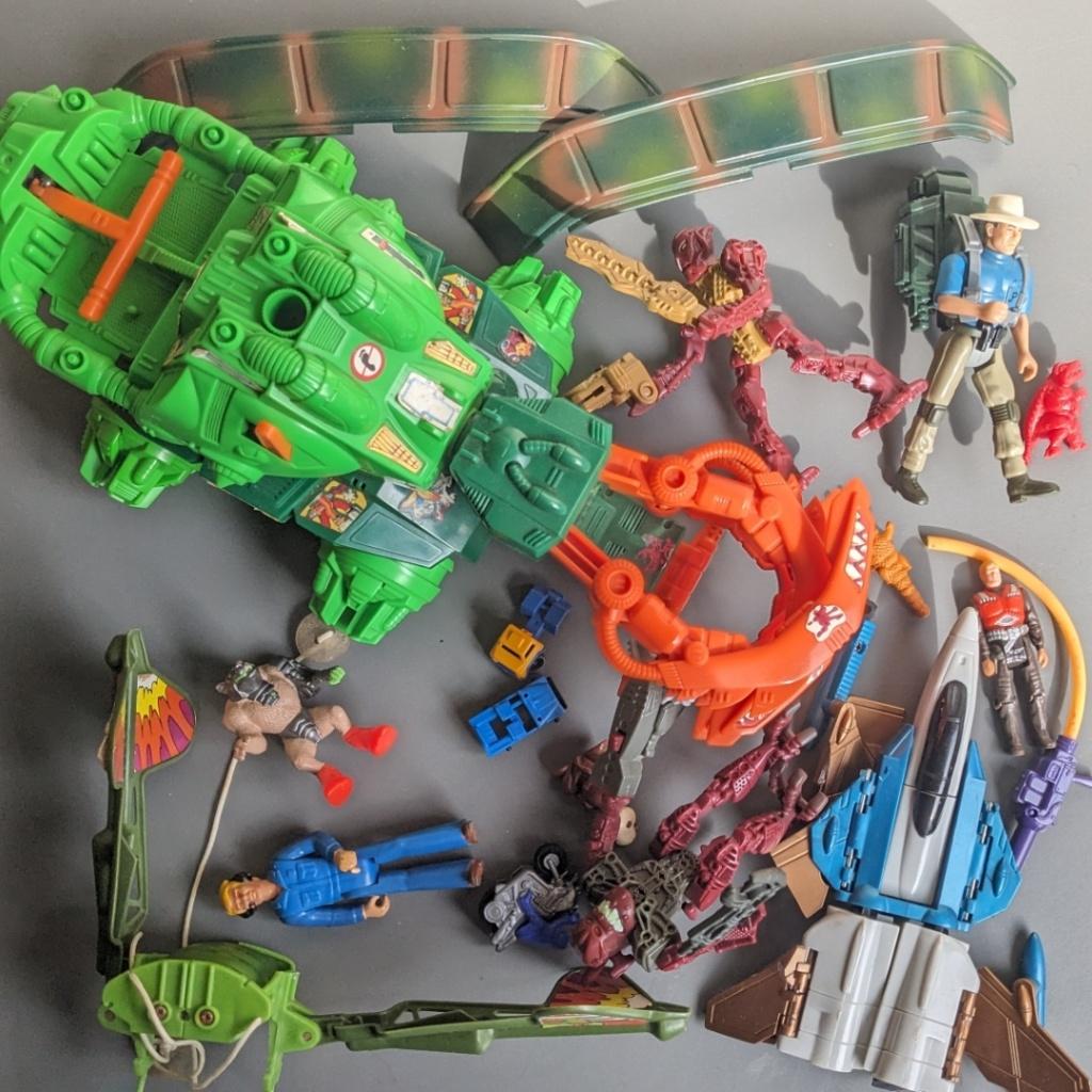 Vintage jaren 90 speelgoed lot: TMNT, Jurassic Park, MASK, Ophalen of Verzenden, Gebruikt
