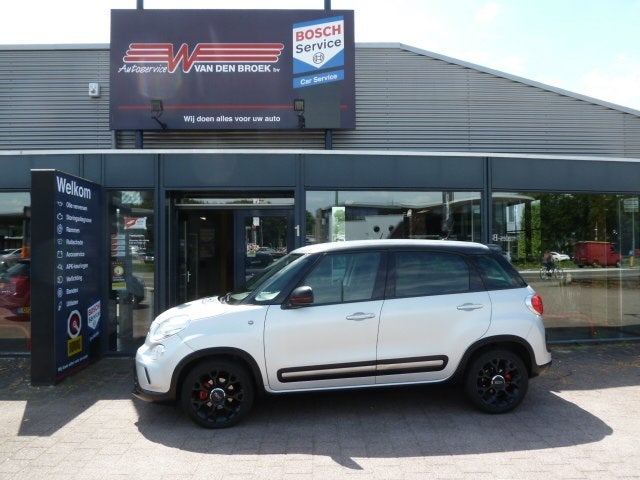Fiat 500L 0.9 TwinAir Turbo Eco 105pk BEATS EDITION, Keurmerk '100% Onderhouden', Gebruikt, Euro 6, Leder en Stof