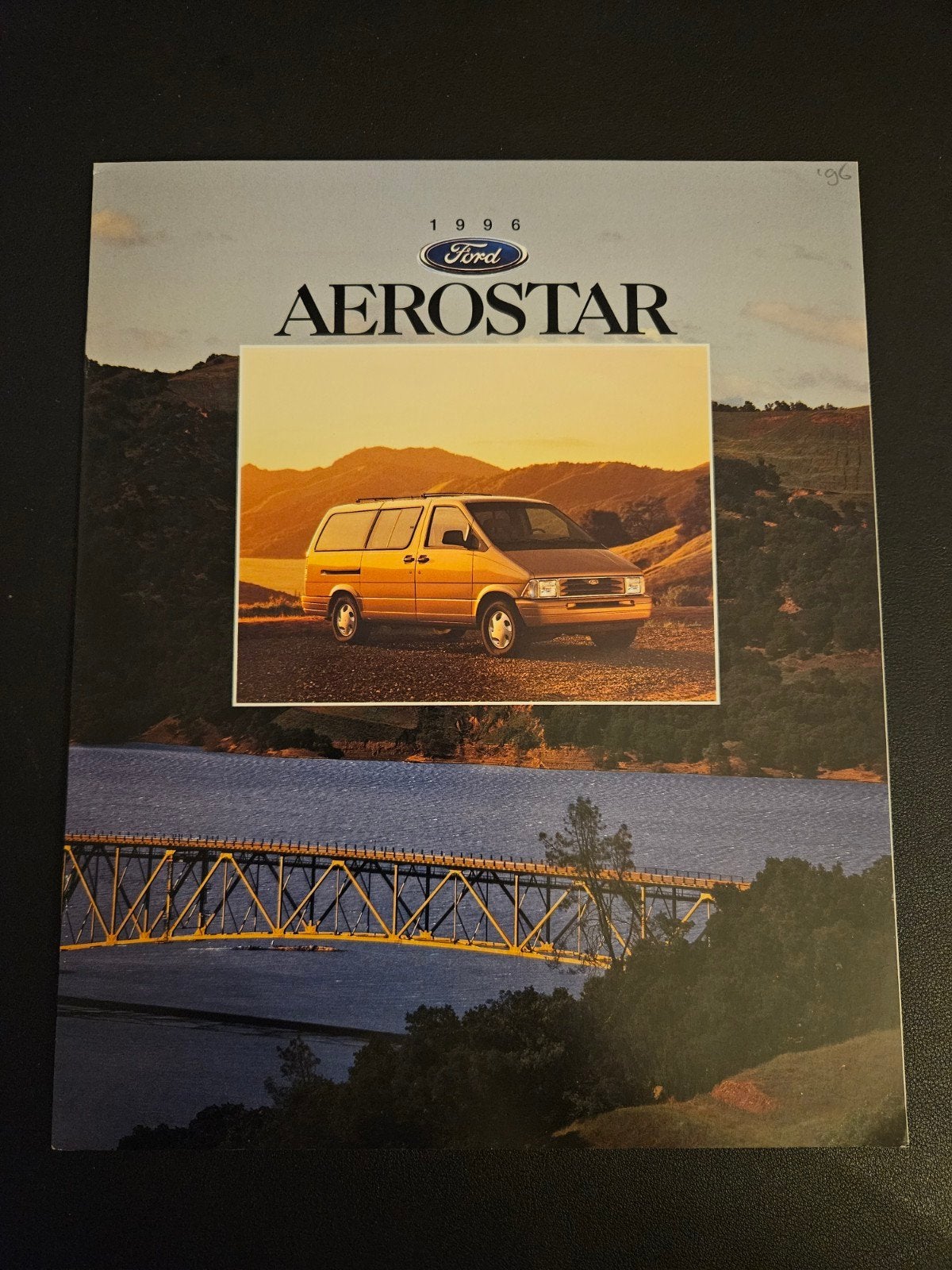 Brochure Ford Aerostar 1996 USA, Ophalen of Verzenden, Zo goed als nieuw, Ford