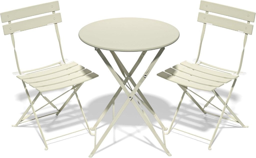 Luxe 3-Delige Bistroset / Balkonset - Inklapbaar, Ophalen, 2 zitplaatsen
