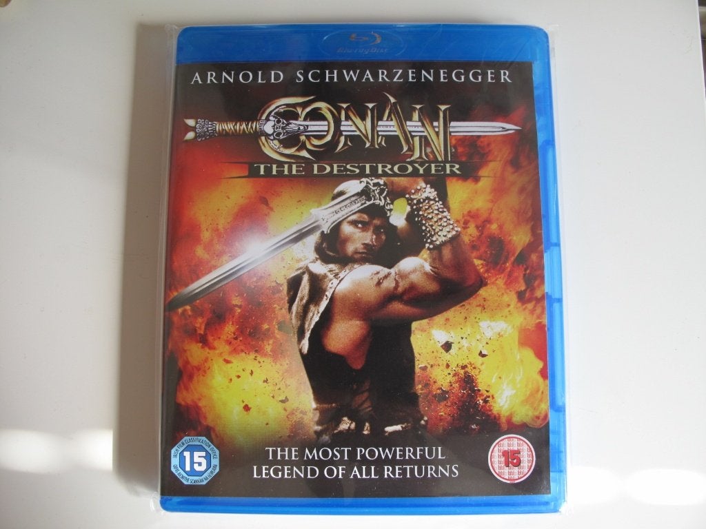 Conan The Destroyer Blu Ray nieuw in seal, Cd's en Dvd's, Avontuur, Engels, Ophalen of Verzenden, Blu-ray