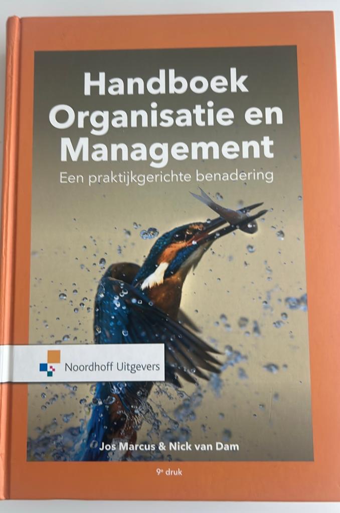 Handboek Organisatie en Management, Boeken, Wetenschap, Gelezen, Sociale wetenschap, Ophalen of Verzenden, Nick van Dam; Jos Marcus