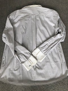 Nette herenblouse BEN BARTON maat 45, Kleding | Heren, Overhemden, Ophalen of Verzenden, Gedragen, Wit, Halswijdte 43/44 (XL)
