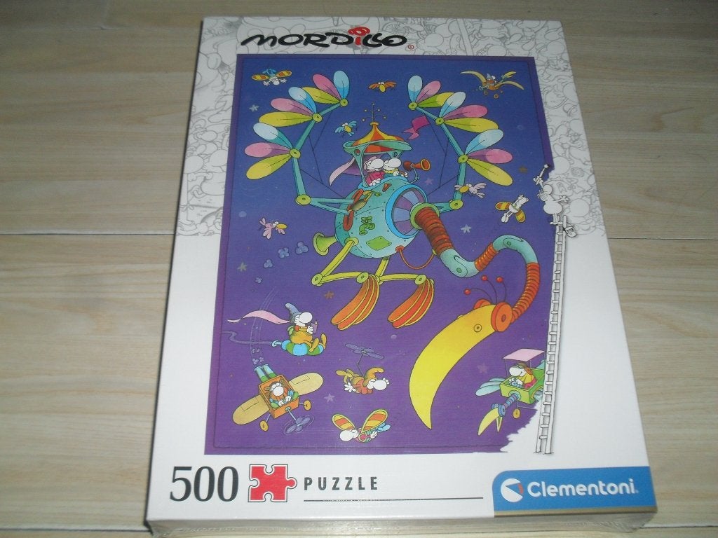 Mordicco puzzle 500 stukjes, Ophalen, 500 t/m 1500 stukjes, Nieuw, Legpuzzel