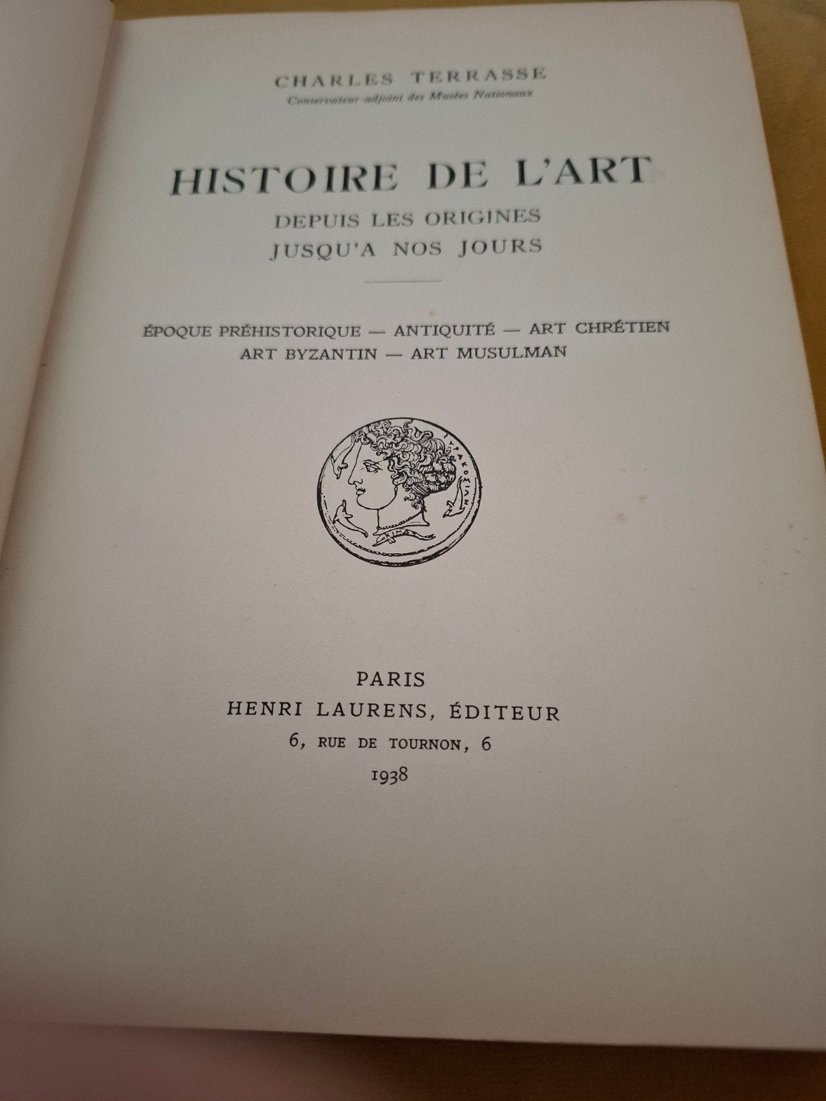 Histoire de l'Art - Charles Terrasse (1938), Ophalen of Verzenden, Gelezen, Overige onderwerpen, Charles Terrasse