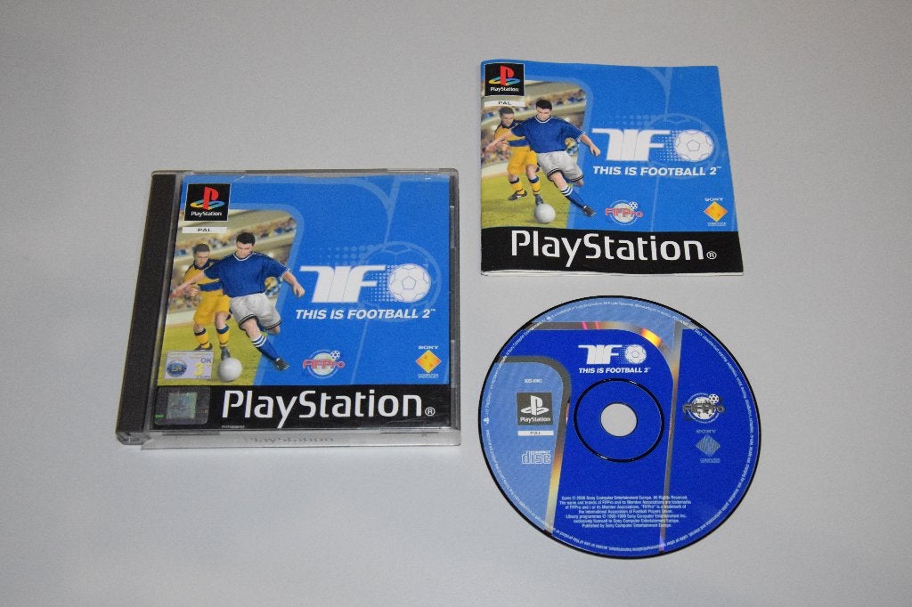 Playstation 1 (PSX): This is Football 2, Gebruikt, 2 spelers, Ophalen of Verzenden, Vanaf 3 jaar