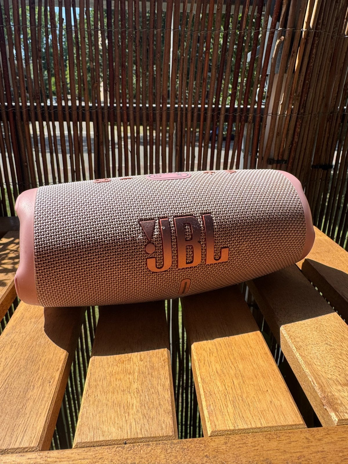 JBL Charge 5 Draagbare Bluetooth Speaker - Roze, Ophalen, JBL, Zo goed als nieuw, Draagbare speaker