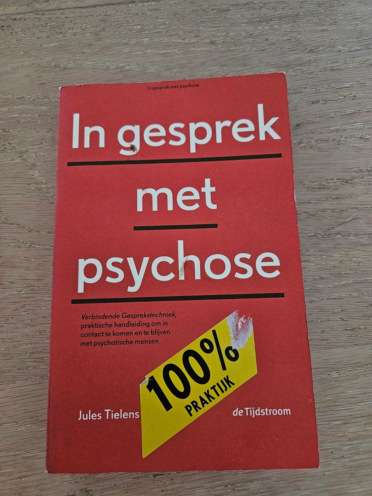 Boek In gesprek met psychose - Jules Tiel, Ophalen of Verzenden