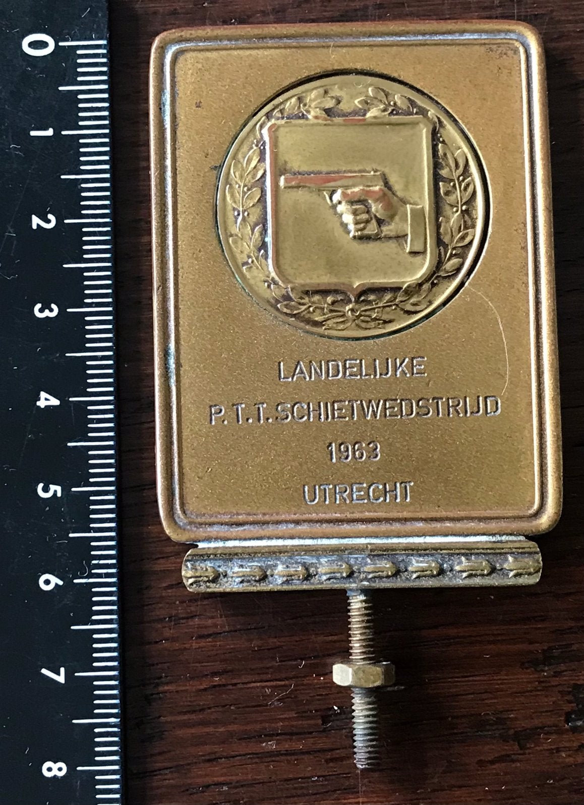 Oude PTT  Landelijke PTT Schietwedstrijd 1933 Utrecht, Verzamelen, Ophalen of Verzenden, Zo goed als nieuw, Overige typen
